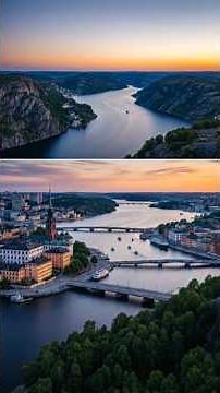 Sweden in 4K is Absolutely Insane #TravelShorts #Shorts