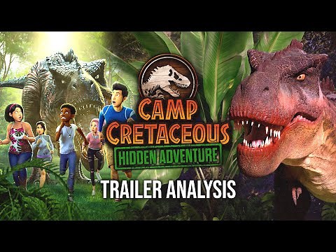 HIDDEN ADVENTURE First Look! Camp Cretaceous Interactive Special Trailer Analysis | Jurassic World