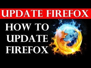 How to update Firefox (2019)