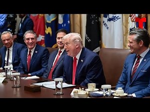 President Trump hosts Cabinet meeting at the White House | Telemundo English