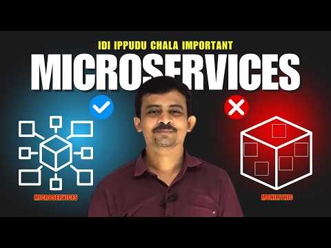 Microservices explained in telugu