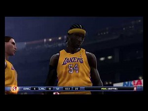 NBA 2k7 Lakers vs Magic (PS3)