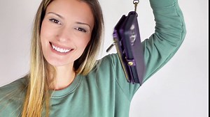 Defencase Compatible with iPhone 14 Case Wallet with RFID Blocking Card Holder for Women Men, Fashion PU Leather Magnetic Snap Flip Zipper Strap Wallet Phone Case Fit for iPhone 14 6.1", Blue Green