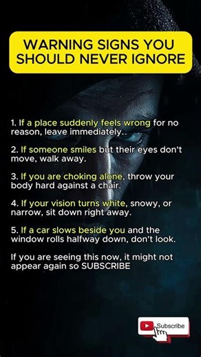 5 Survival Signs That Could Save Your Life One Day