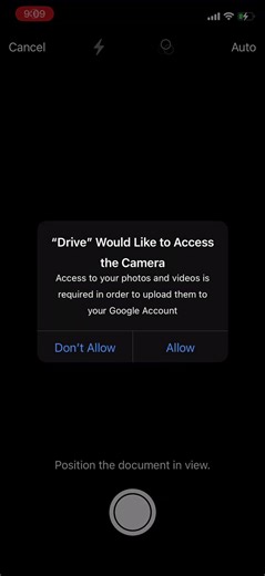 How to scan a page on google drive