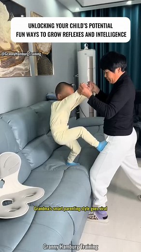 Granny Hamburg Training on Instagram: "Follow my friend @grannyhamburgtraining for sweet games with grandma, sensory fun & early learning tips! 🌼👵 Wise Grandma Makes Childcare Joyful! 🌟 A wise grandma often brings even more joy and care to raising kids, sometimes being more attentive than mom and dad. Her nurturing touch makes all the difference! #GrandmaChildcare #ParentChildInteraction #AtHomeEarlyEducation #Parenting #GrandmaLove #CareAndJoy"