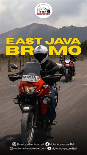 Motor Adventure Bali | Indonesia Motorbike Tour & Rental on Instagram: "They said the streets of Java are boring… So we rode through sunrise, mountains, villages, coastlines, and stories. Turns out, the streets of Java don’t take you nowhere — They take you everywhere✨ — Available in all of our Official Store at Jakarta - Bali - Labuan Bajo - Maumere. — Our Service: - Motorcycle & Scooter Rental. - One-Way Rental Between Our Ofiice. - Guided Motorcycle Tour in Indonesia. - Rider Gear & Equipment