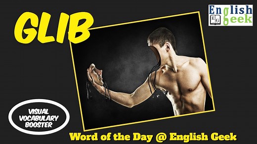 20K views · 380 reactions | Word of the Day - Glib ✅Learn one word a...