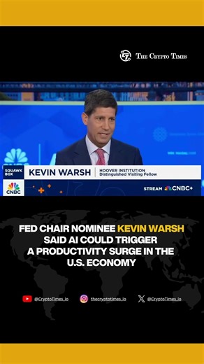 Kevin Warsh Says AI Could Trigger U.S. Productivity Boom & Structural Disinflation