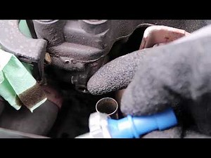 Vauxhall Tigra 1.3 oil leak, common problem quick fix and its cheap.