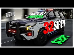 How To Install 32 Siren Plugin For FiveM | 2025