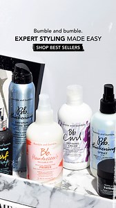 Yes, you can get your best hair ever at home. It starts with these iconic best sellers. | Bumble and bumble.