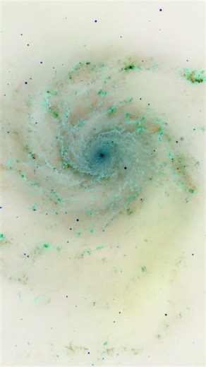 Messier 101 Pinwheel | Optical Illusion | #space #astrophotography #illusion #mindtricks #galaxy