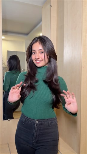 Nandini Singh on Instagram: "When it comes to my hair, I trust the power of nature 🌿✨ Nyle Shampoo, enriched with natural ingredients and gentle care, keeps my hair healthy, soft, and shiny every day. Because good hair days deserve to be an everyday thing! 💚 #NyleNaturals #HairCareRoutine #everydaygoodhairday"