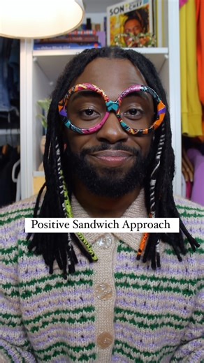 29 reactions · 3 comments | A positive sandwich approach #communication #pattern #mentalhealth #conversations #therapy #blacksocialworkers #community #language #mentalhealthawareness #lazaruslynch | Lazarus Lynch - Son of a Southern Chef | Facebook