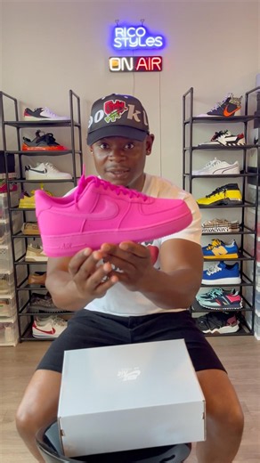 Women’s Nike Air Force 1 ‘07 ‘Fire Pink’ + on feet