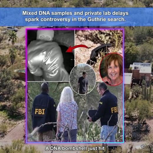 The silence surrounding Nancy Guthrie’s home didn’t just break — it exploded. Not because someone confessed. Not because a witness finally spoke. But because of something colder, more unforgiving, and impossible to intimidate: DNA. What forensic teams uncovered inside those walls was never meant to tell a story. Yet the lab results have now ignited a shockwave that’s tearing through the investigation. A quiet home has become ground zero in a case that just took a turn no one predicted — and the 