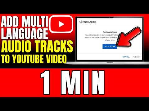How To Add Multi Language Audio Tracks To YouTube Video (2026)