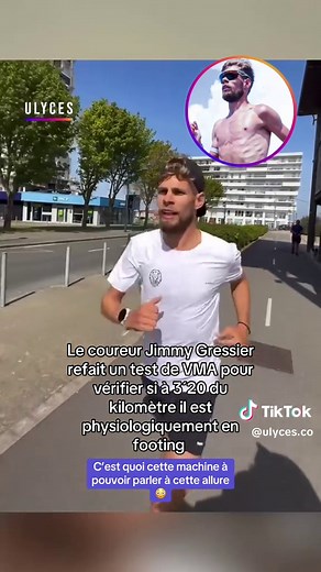 Test VMA : Jimmy Gressier est-il en footing à 3'20/km ?