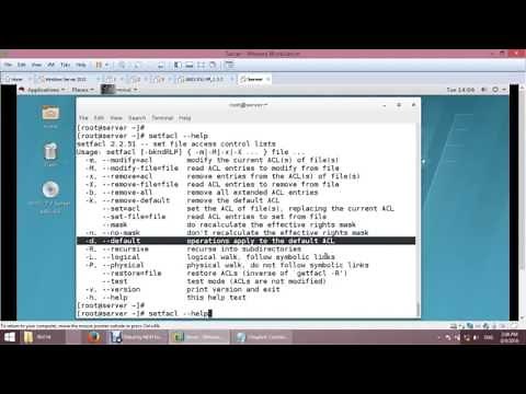 Chapter6 Controlling Access to Files with Access Control Lists ACLs