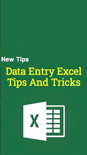 Advance Excel Data Entry Tips And Tricks