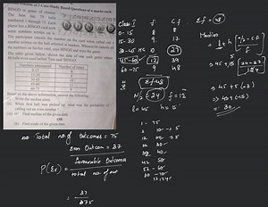 BINGO is game of chance. The host has 75 balls numbered 1 throu... | Filo