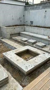 🔥🍴 Custom Outdoor Kitchen & Stone Fire Pit Setup #backyardideas #homedesign