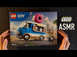 😴 ASMR LEGO Donut 🍩 Truck - Satisfying Clicky Bricks & Deep Relaxation