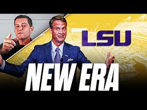 Lane Kiffin's Introduction as LSU's head coach | Will the Tigers contend INSTANTLY?