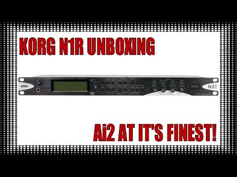 Korg N1R Unboxing....Even Better Than The X5DR?