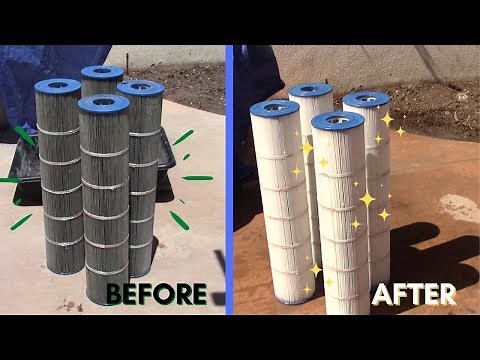 How to clean a Jandy CL580 swimming pool cartridge filter