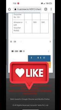 How To Redeem HDFC Credit Card Voucher | Amazon Gift Voucher Redeem | #Shorts |