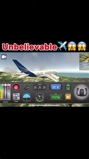 Epic Airbus High Aerobatics✈️ | Airplane Pro–Flight Simulator #games #shorts #crazy #plane #mobile