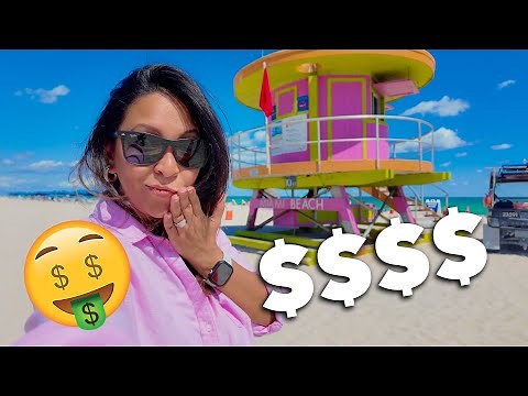 💸 ¿Cuánto cuesta un día en Miami? | Precios, comida, transporte, hoteles, playa, tips 🏖️