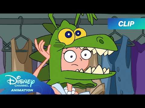 Candace's Acting Dreams Turn Into a Nightmare?! 😰 | Phineas and Ferb Throwback | Disney Channel
