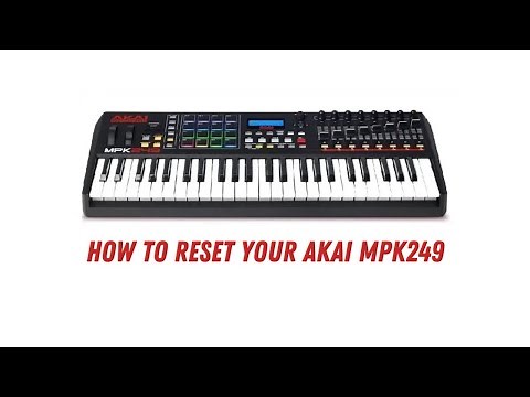 "Reset Your MPK249 to Factory Settings - in 5 Seconds!"