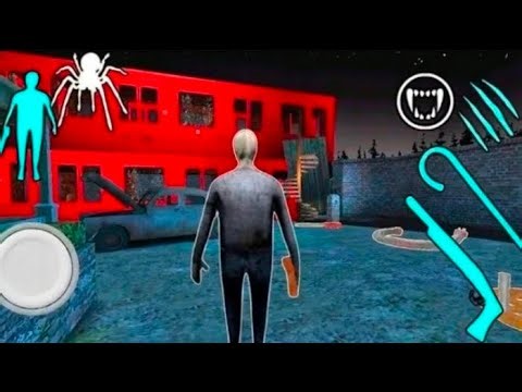 PLAYING AS GRANDPA IN SPIDER MOM IN GRANNY CHAPTER 3 GREAT ESCAPE MOD MENU