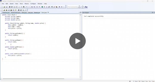 #codealpha #java #internship #oop #stocktradingplatform #consoleapplication #learningbydoing #github #projectshowcase | Chinmayi Mahamuni