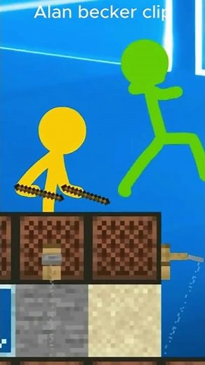 Note Blocks - An Actual Short #animation #stickman