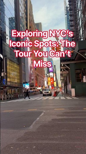 Exploring NYC’s Iconic Spots: The Tour You Can’t Miss ☂️💧