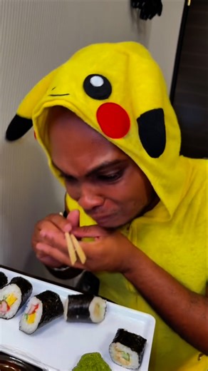 Ezekiel don’t know the difference between wasabi and avocado 🥑 😂😭 #comedy #relatable | Jamel Sampson