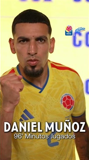 🎥 Daniel Muñoz portó con orgullo y tenacidad la camiseta de nuestra Selección Colombia