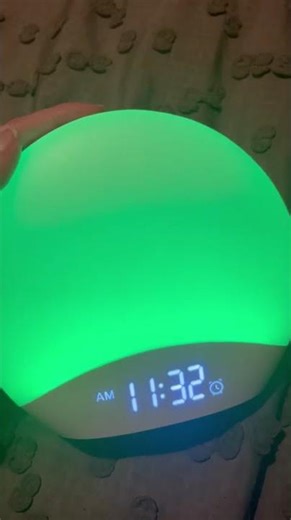 Unique Alarm Clock | Sunrise Alarm Clock and Sound Machine Nightlight | Clock From Amazon #clock