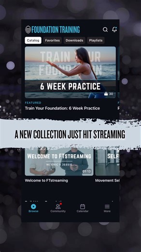 Train Your Foundation- NEW 6 week program w/ 10 new 12 Minute Workouts & more! #backpainexercises