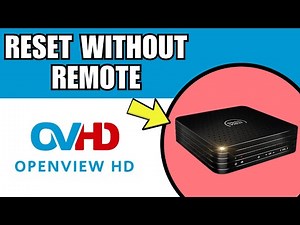 How To Reset Ovhd Decoder Without Remote