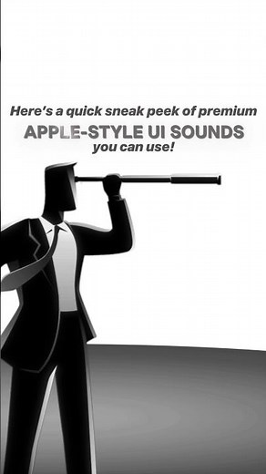 Apple UI Sound Effects – for Editors & Designers | Satisfying UX Pack! #UISoundPack #UIUXDesign