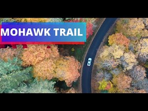 Mohawk Trail Scenic Byway, Massachusetts | Fall Foliage 2022 | Drone Footage | 4K