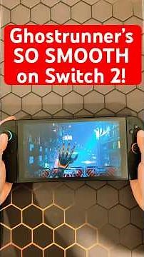 Ghostrunner Runs GREAT on Switch 2! #nintendoswitch2 #ghostrunner #switch2gameplay