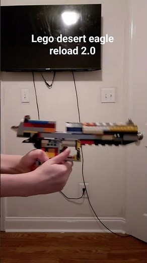 lego desert eagle. idea from lego gun instructions