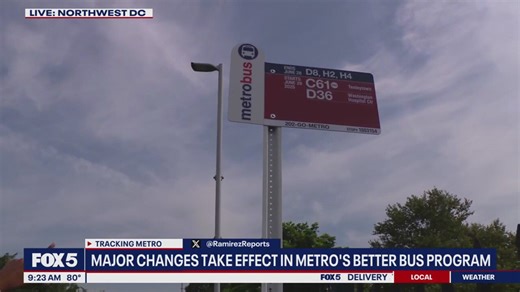 Concerns for elderly, disabled veterans in WMATA Metro bus overhaul
